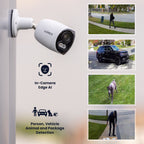 Lorex H20 4K IP Wired Dual Lens Camera, Smart Security Lighting – view 3