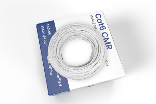 1,000ft Bulk Cat6 UTP Ethernet Cable, 23AWG CMR/FT4 for IP connectivity (FREE Shipping) – view 2