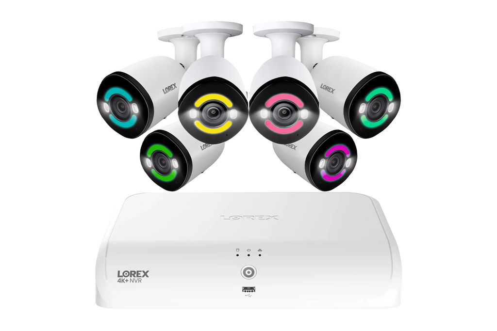Lorex 4K+ 16-Ch NVR System, H30 bullet cameras