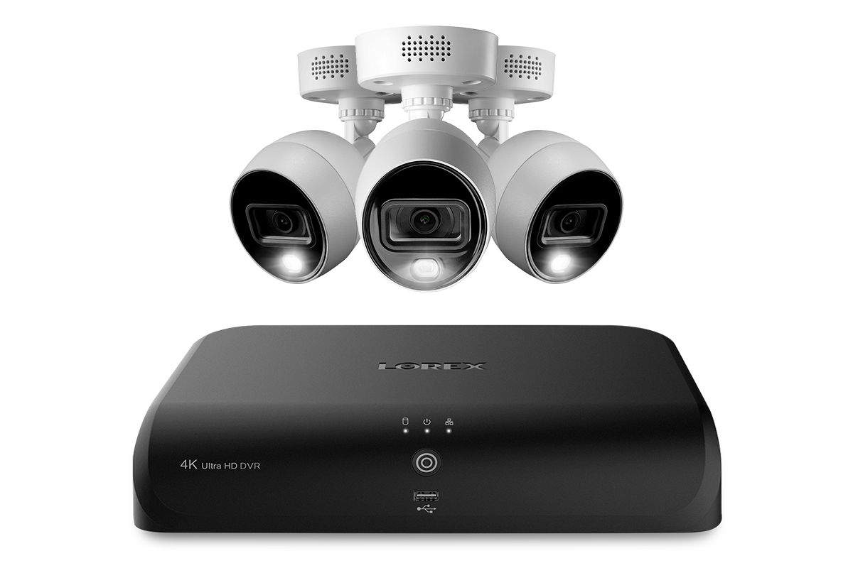 Lorex 4K 8-Ch DVR System, Active Deterrence cameras – view 6