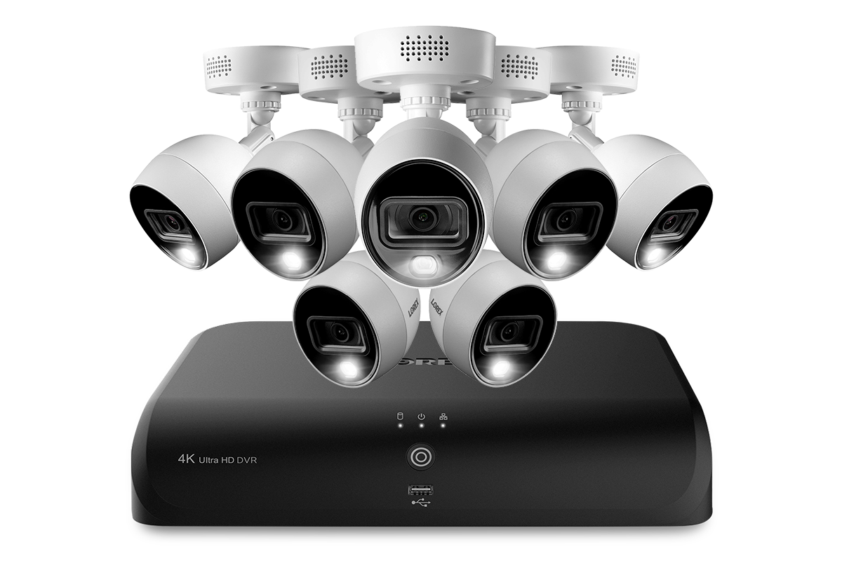 Lorex 4K 8-Ch DVR System, Active Deterrence cameras – view 7