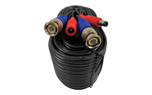 60ft (18m) 4K RG59 Power Cable for Analog Cameras – view 2