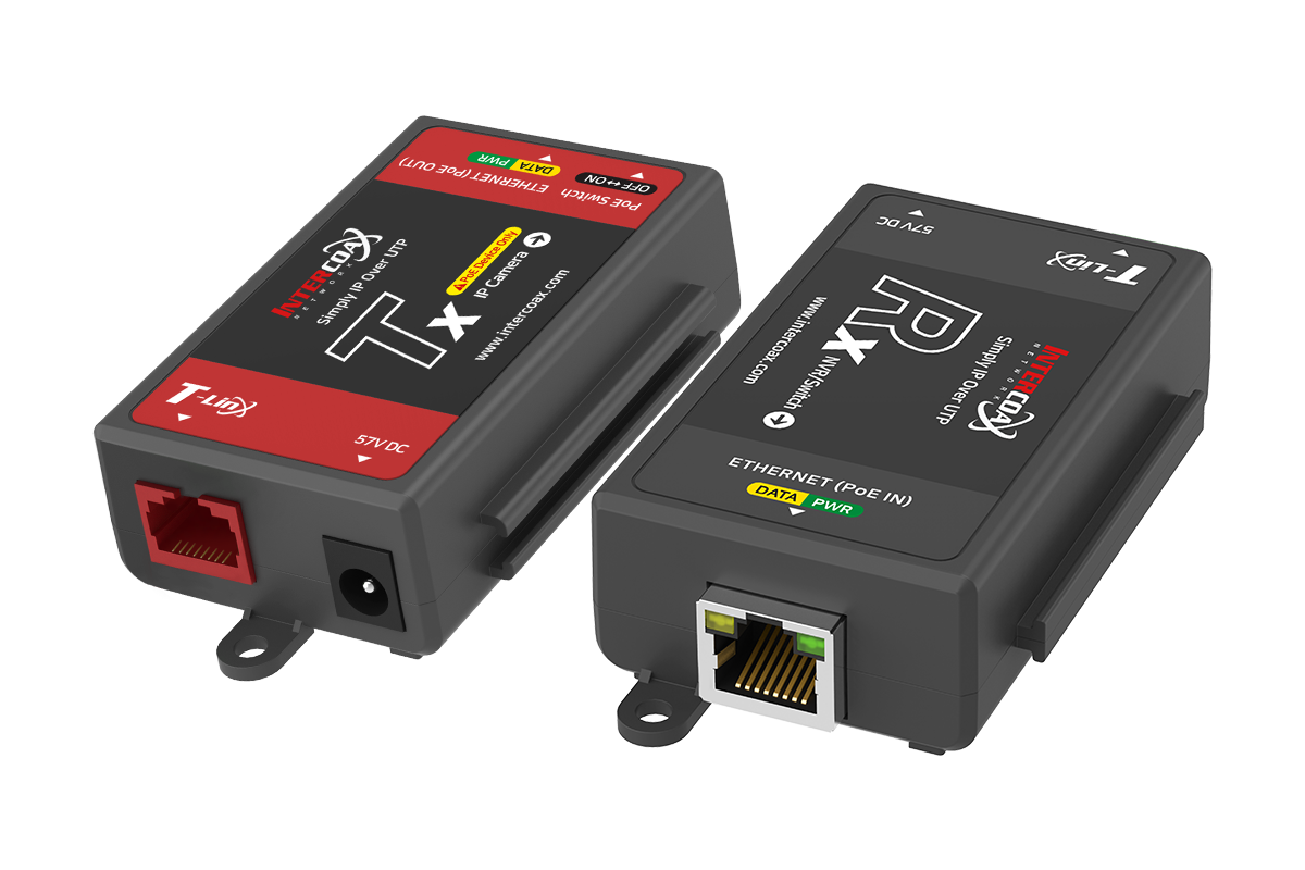 Single Port IP & PoE Cat5e Extender Set (400m/1300ft end-to-end converters) – view 4