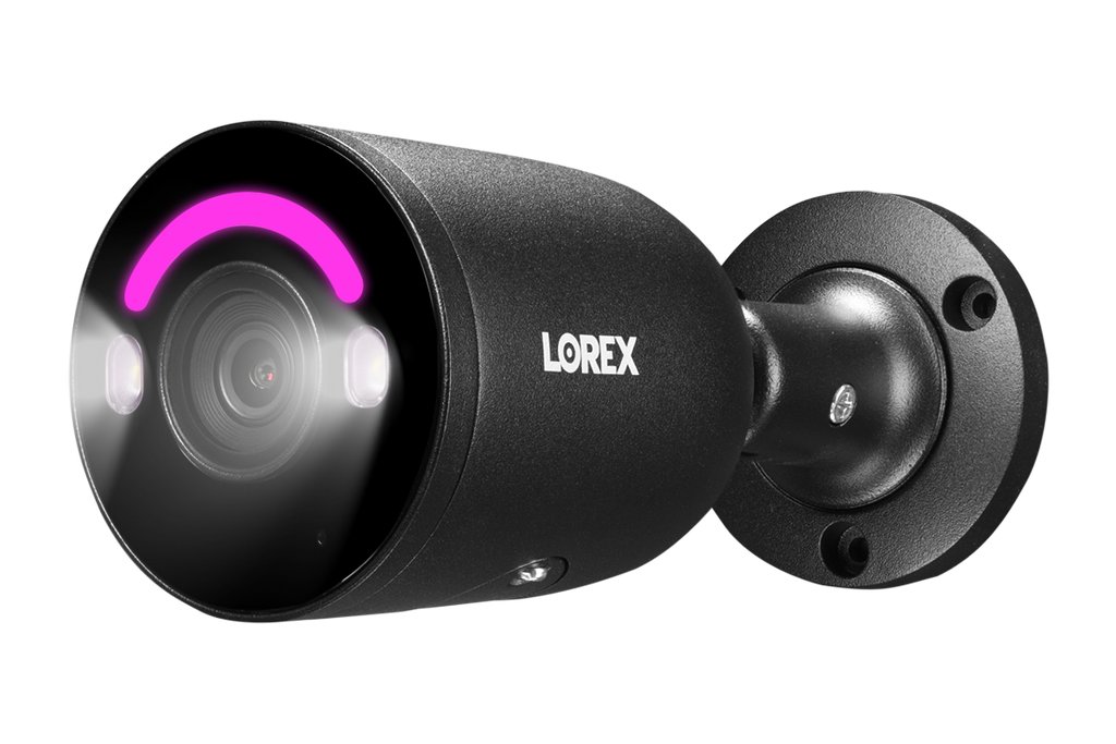 Lorex H14 4K IP Wired Bullet Security Camera with Smart Security Lighting and Smart Motion Detection