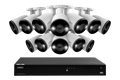 Lorex 4K 16-Ch NVR System, H13 bullet cameras