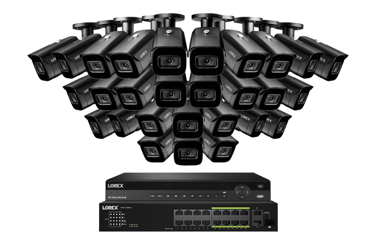 Lorex 4K 32-Ch NVR System, Nocturnal 3 bullet cameras – view 10