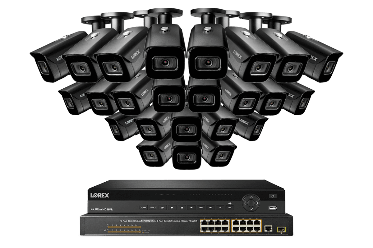 Lorex 4K 32-Ch NVR System, Nocturnal 3 bullet cameras – view 5