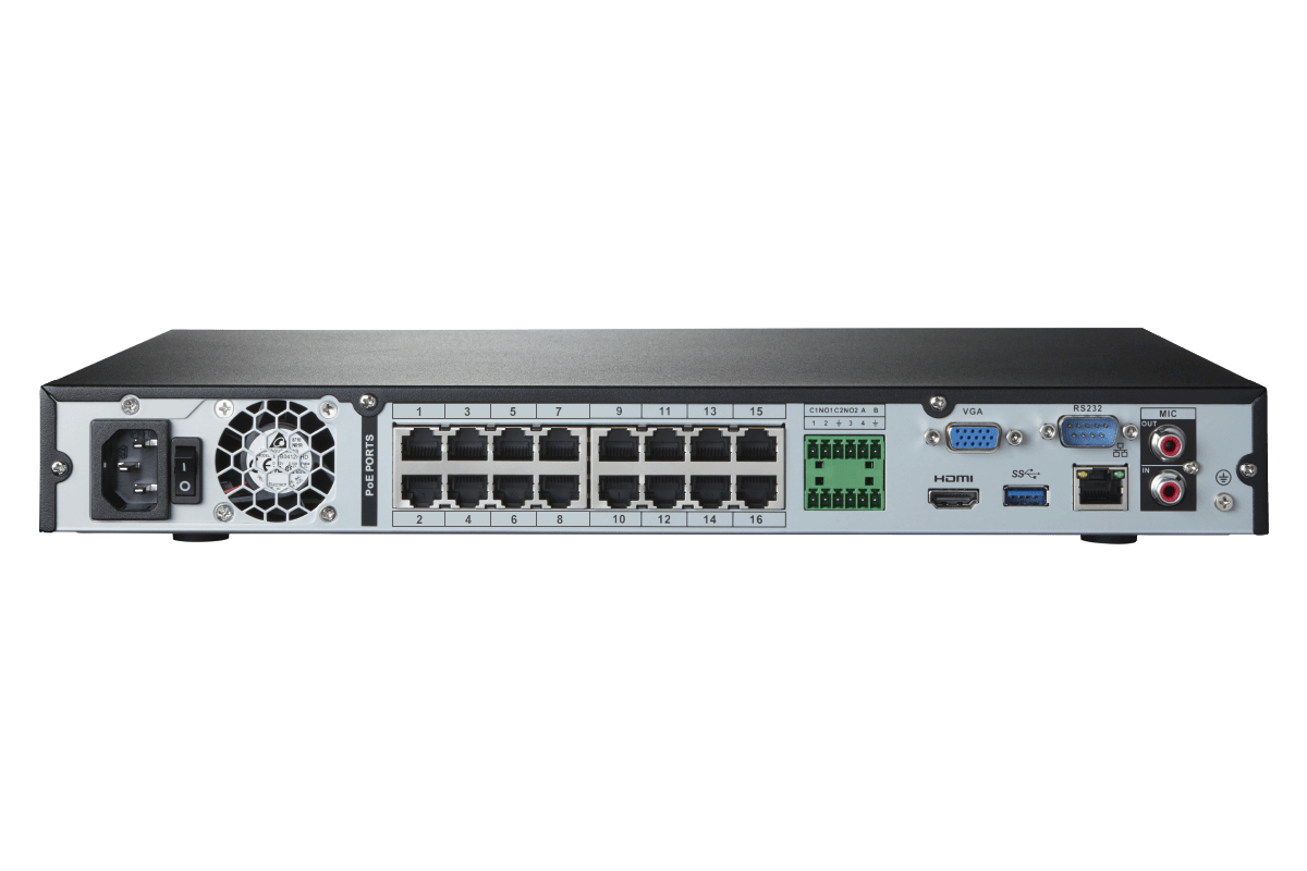 Lorex Elite Series 4K 32-Channel 6TB NVR (N884A36B) – view 2