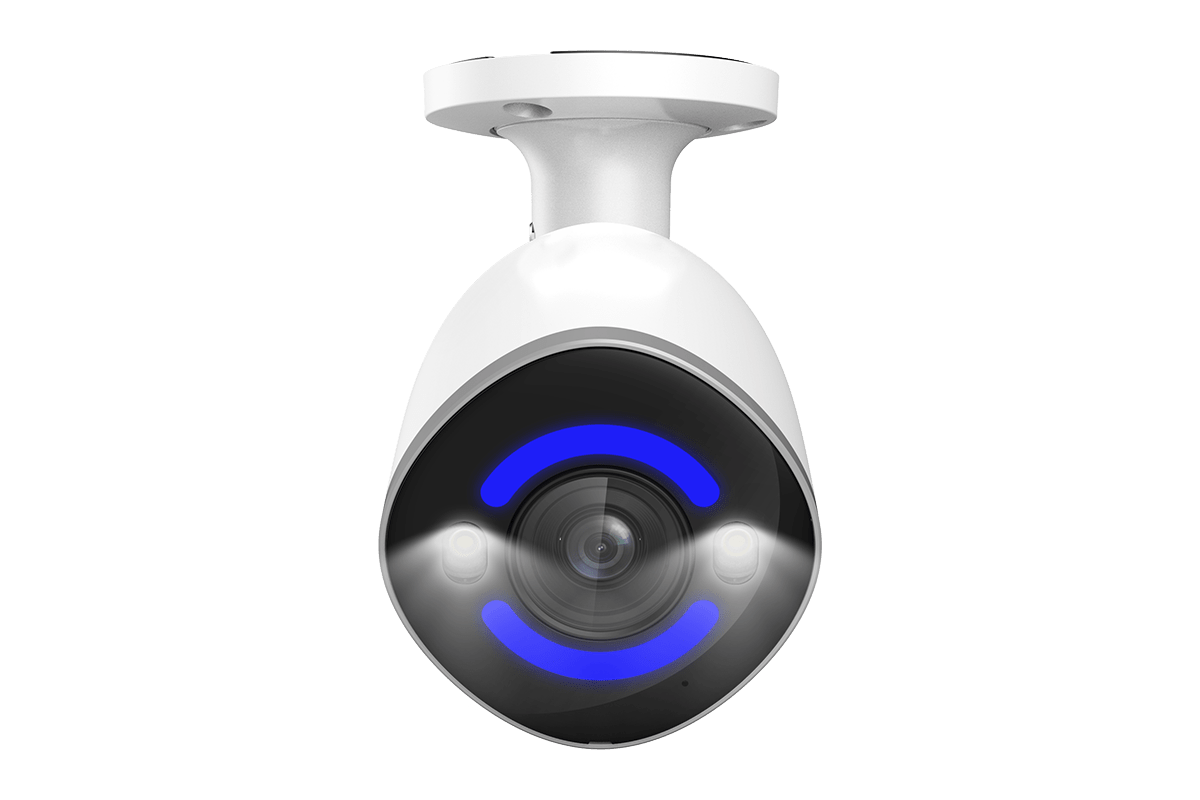 Lorex 4K Smart Security Lighting Deterrence AI PoE Camera – view 2