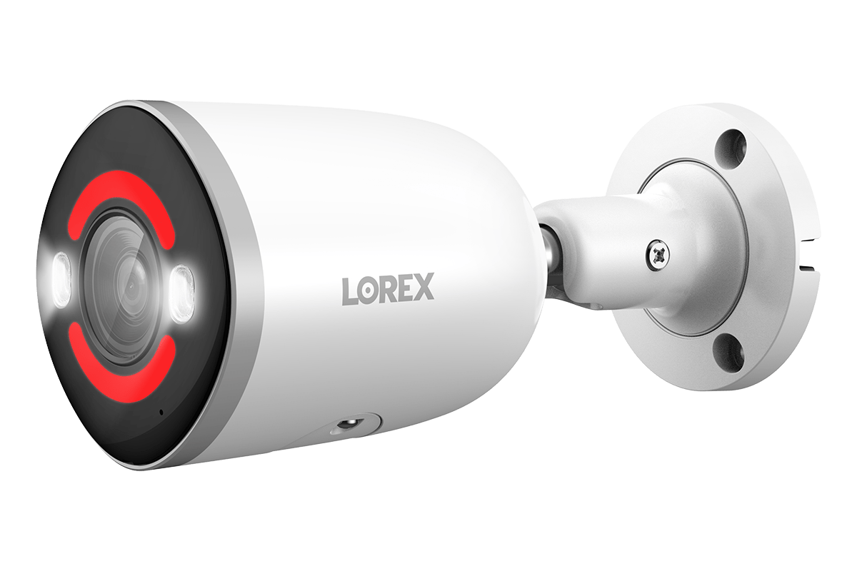 Lorex 4K Smart Security Lighting Deterrence AI PoE Camera – view 3
