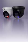 Lorex Connect X5 4K PoE Turret Camera with AI Color Night Vision - White/Black