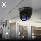 Lorex X Series 4K turret camera mounted to a ceiling